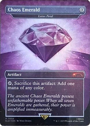 Chaos Emerald - Lotus Petal (7034) (SLD-7034) - Secret Lair Drop