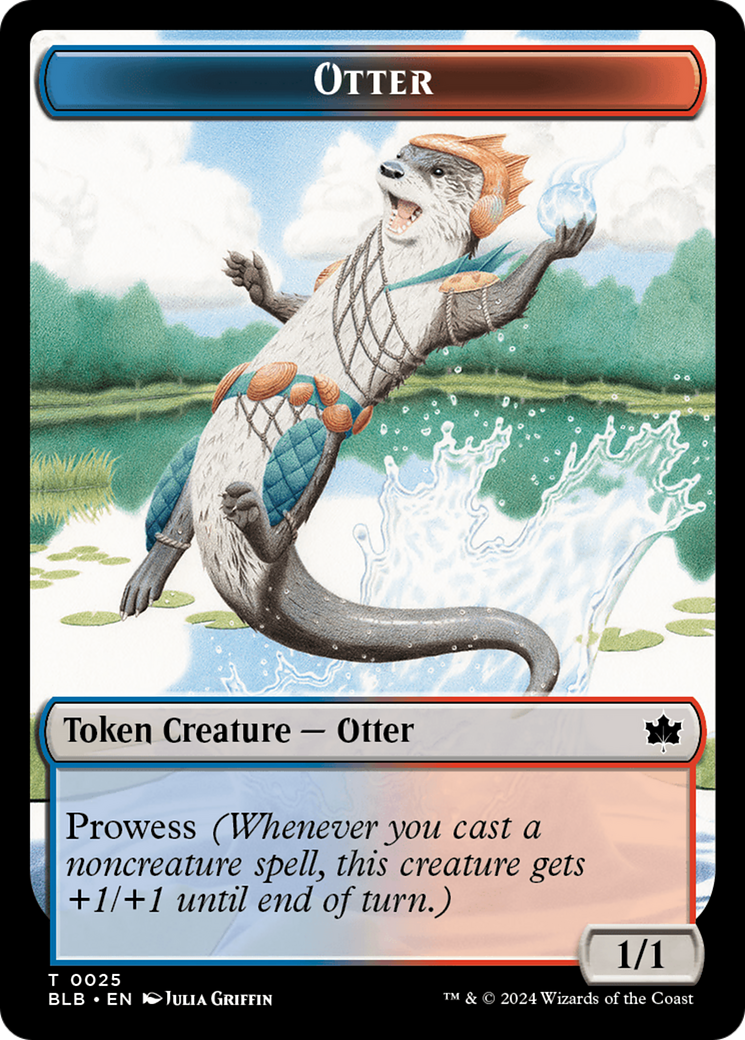 Otter (BLB-025) - Bloomburrow Tokens - Game Nerdz