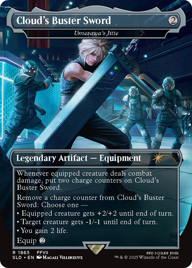 Umezawa's Jitte (SLD-1865) - Secret Lair Drop / Cloud's Buster