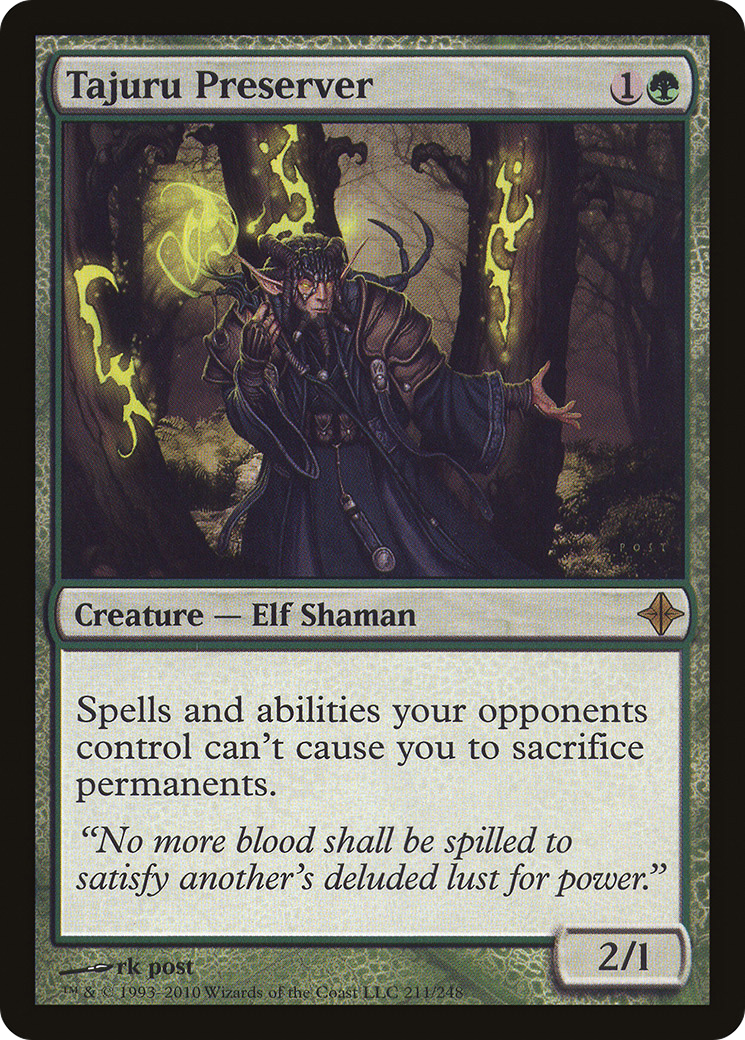 Tajuru Preserver (ROE-211) - Rise of the Eldrazi Foil - Game Nerdz