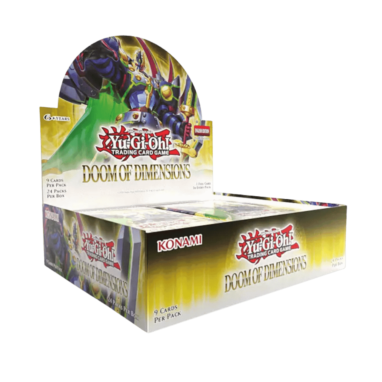 Yu-Gi-Oh!: Doom of Dimensions Booster Box 1st Edition - Game Nerdz