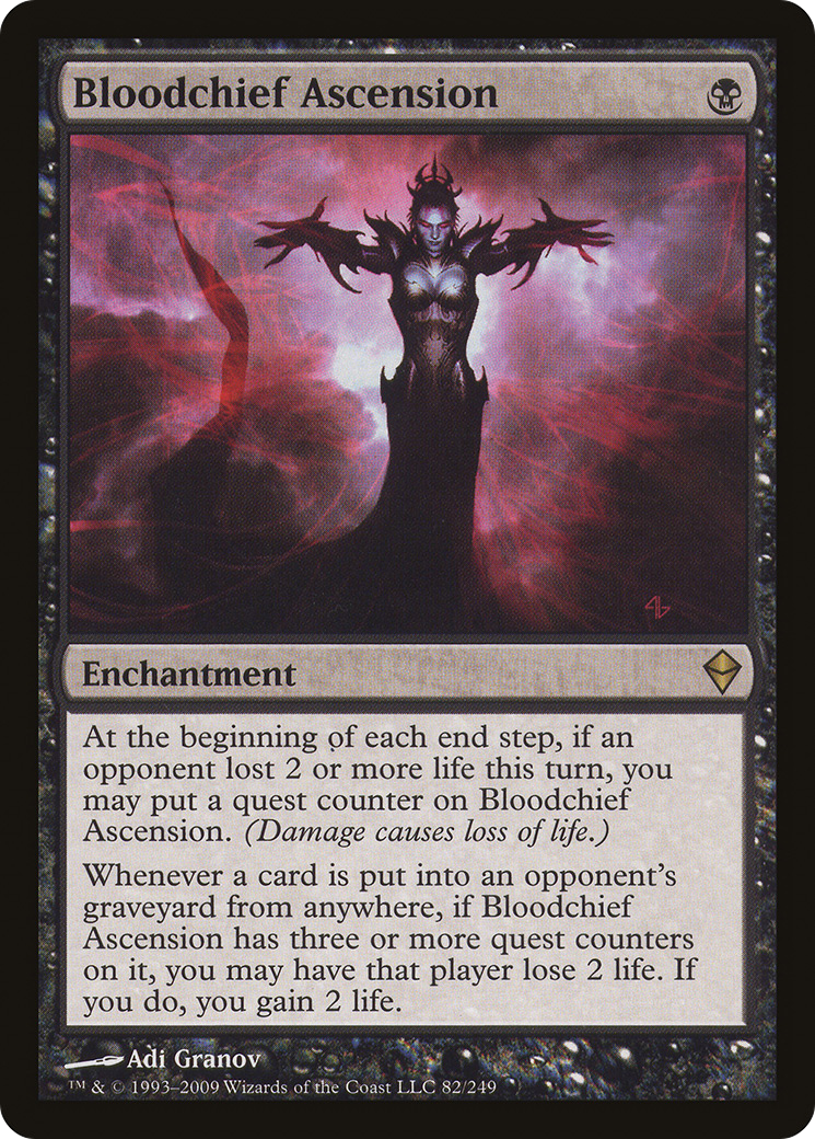 Bloodchief Ascension (ZEN-082) - Zendikar Foil - Game Nerdz