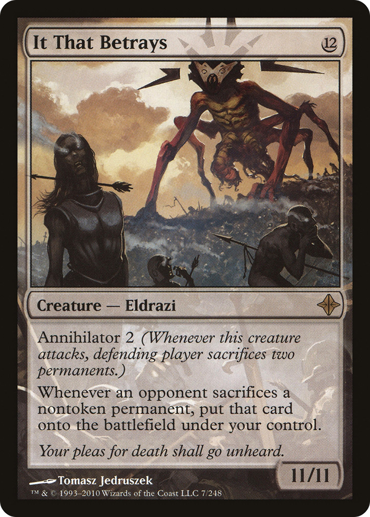 背くもの/It That Betrays ROE英語foil It That Betrays (ROE-007) - Rise of the Eldrazi Foil - Game Nerdz