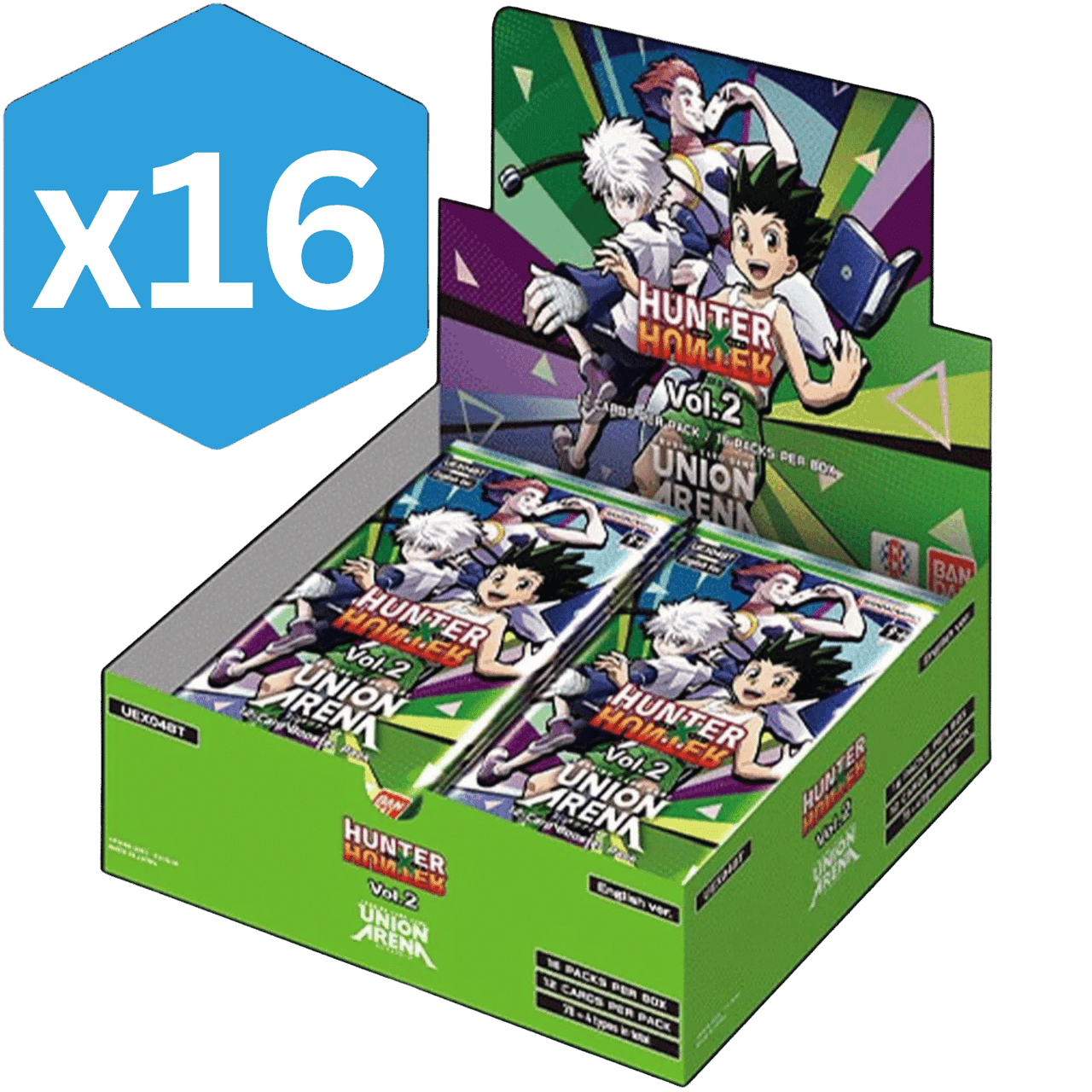 Union Arena TCG: HUNTER × HUNTER Vol.2 - Booster Box UEX04BT