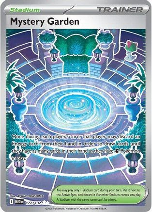 Mystery Garden - 172/132 172 - ME01 Mega Evolution Holofoil - Game