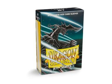 Dragon Shield: Matte Jet - Japanese Size Card Sleeves (60ct