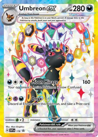 Pokemon Scarlet & Violet Promo Umbreon ex Svp176
