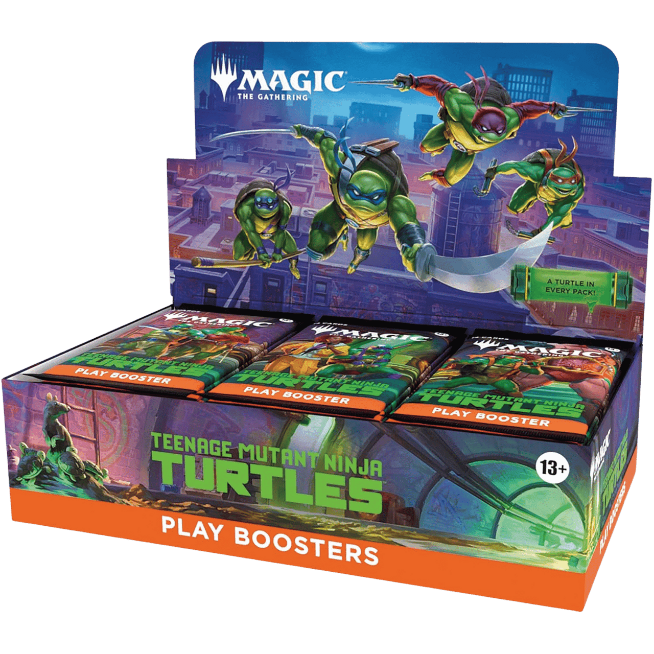 ゲームキャラクター Ninja turtle Box set Magic: The Gathering - Teenage Mutant Ninja Turtles - Play Booster