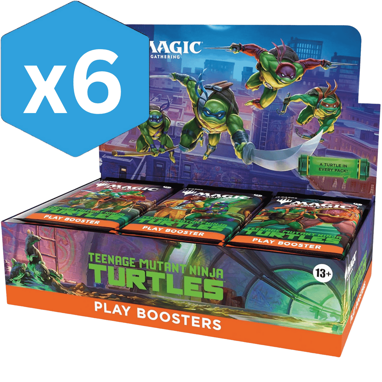 マジックザギャザリング　タートルズ　プレイブースター 1ボックス Magic: The Gathering - Teenage Mutant Ninja Turtles - Play Booster