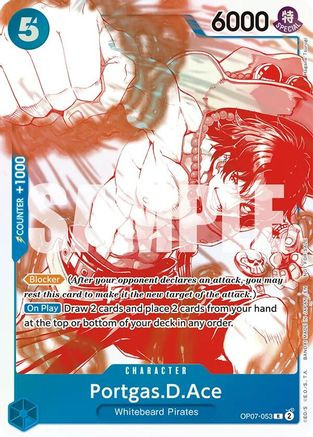 Portgas.D.Ace - OP07-053 (3rd Anniversary Treasure Campaign Pack