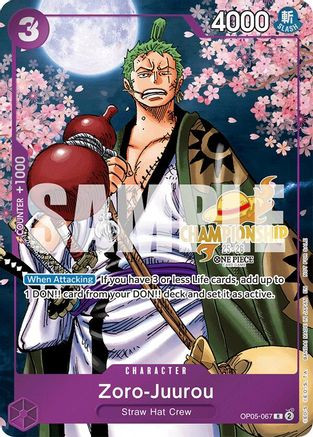 Zoro-Juurou (CS 25-26 Event Pack) (OP05-067) One Piece Promotion