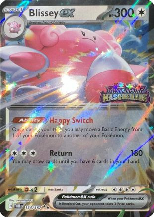 pokemon blissey card POKMON GAME S8b 254/184 CSR The item may be similar but not exactly the same as the image (e.g Pokemon Blissey ex/167