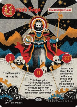 MTG ウルザの物語 Urza's Saga countdown kit SLD Urza's Saga - Secret Lair Countdown Kit - Magic: The Gathering