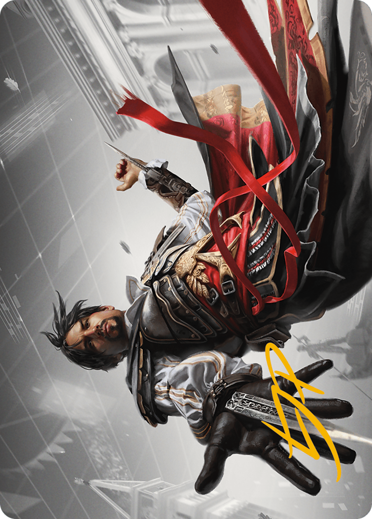 Ezio Auditore da Firenze Art Card (Gold-Stamped Signature) (ASACR