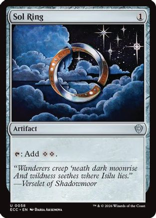 cards like sol ring mtg Sol Ring Print