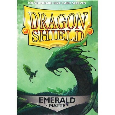 Dragon Shield: Matte Emerald Card Sleeves (100ct) - Game Nerdz