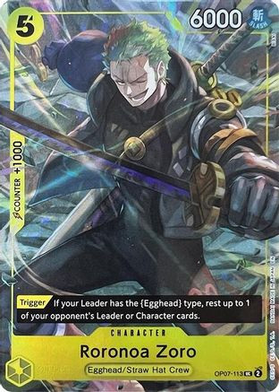 one piece card game locations Roronoa Zoro One Piece Card Game Wings of the Captain Manga Alt Art #118  PSA 10 main image 1