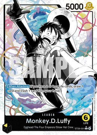 Monkey.D.Luffy (001) (Parallel) (ST29-001) Starter Deck 29