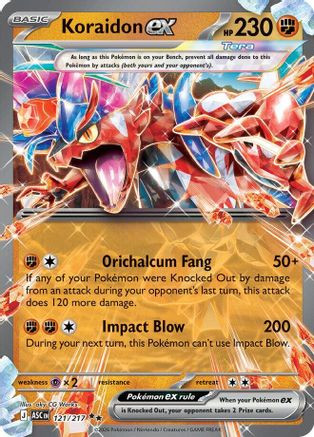 Koraidon ex 121 - ME Ascended Heroes Holofoil - Game Nerdz Koraidon ex 121 - ME Ascended Heroes Holofoil - Game Nerdz