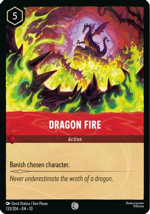 Dragon Fire (133/204) - Whispers in the Well - Game Nerdz