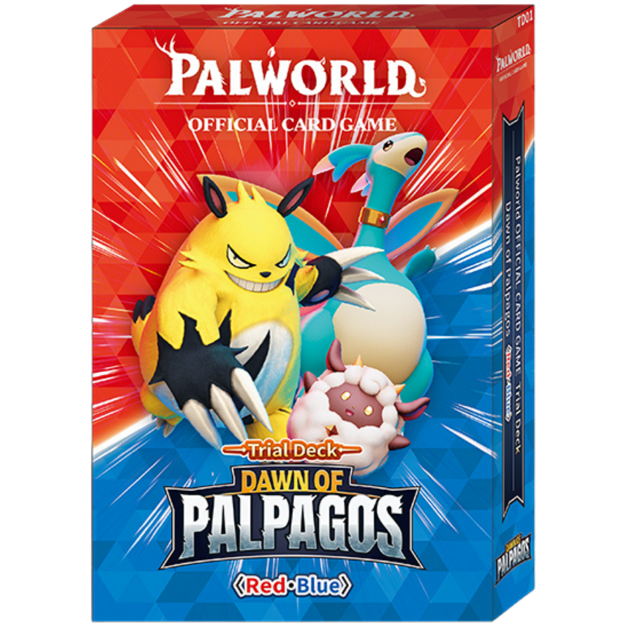 Palworld Official Card Game: Dawn of Palpagos - Red/Blue - Trial