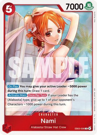 Nami (006) (EB03-006) Extra Booster: One Piece Heroines Edition