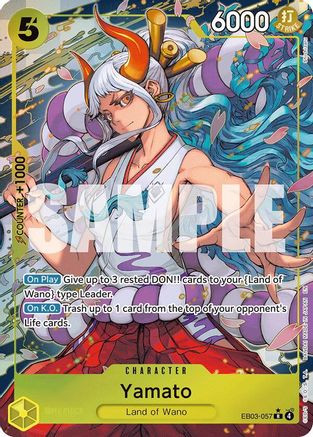 Yamato ロミナ Yamato (Alternate Art) (EB03-057) Extra Booster: One Piece
