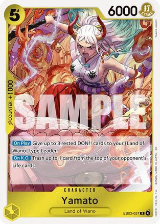 Yamato (EB03-057) Extra Booster: One Piece Heroines Edition Foil