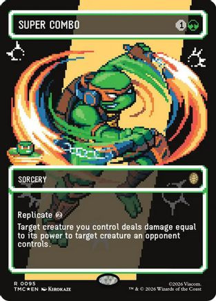 Super Combo (Borderless) (Surge Foil) (TMC-095) - Commander