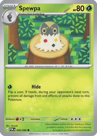 Spewpa - 008/088 8 - ME03 Perfect Order - Game Nerdz