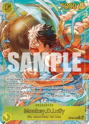 Monkey.D.Luffy (OP15-119) (Alternate Art) (OP15-119) Adventure on