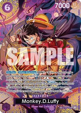 Monkey.D.Luffy (SP) (ST26-005) Adventure on Kami's Island Foil