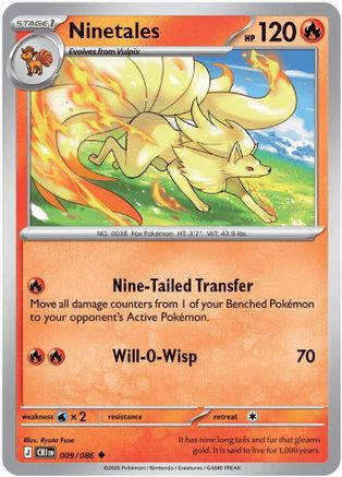 Ninetales 9 - ME04 Chaos Rising - Game Nerdz
