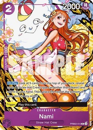 海外版　ナミ　PRB02-012　ウェルカムパック2026　Volume.1 Nami (Welcome Pack 2026 Vol.1) (PRB02-012) One Piece Promotion