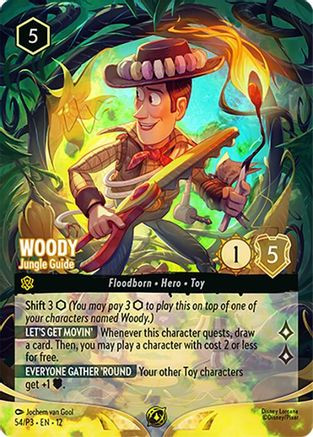 Woody - Jungle Guide (Store Championship) (54) - Disney Lorcana