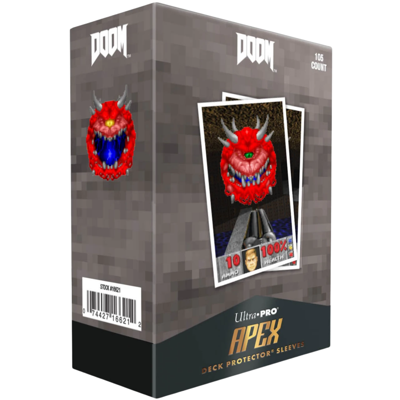 Ultra Pro Sleeves: APEX - DOOM Creatures of Hell - Cacodemon