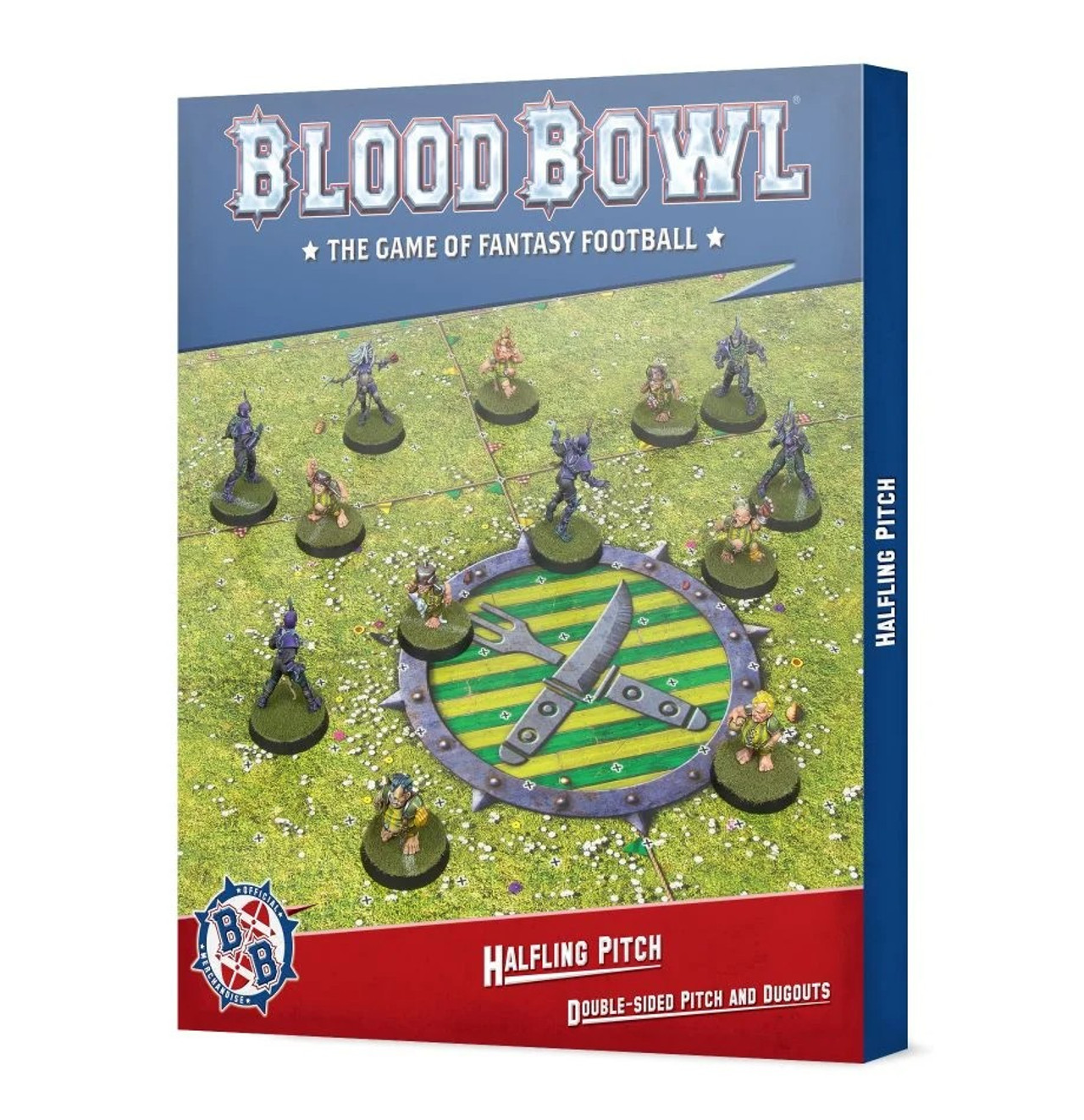 Blood Bowl: Halfling Pitch & Dugout - Game Nerdz