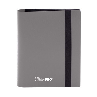 Ultra Pro Binder 2Pocket Eclipse Smokey Grey Game Nerdz