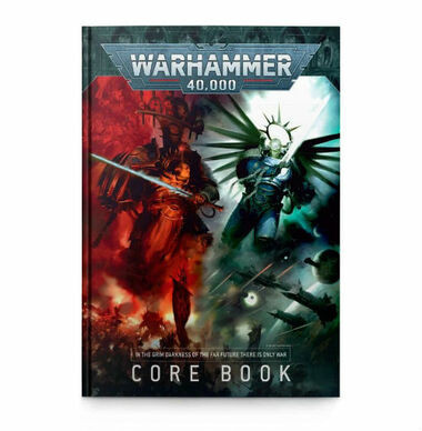 Warhammer 40K: 9th Edition Core Rule Book (Hardcover) - Game Nerdz