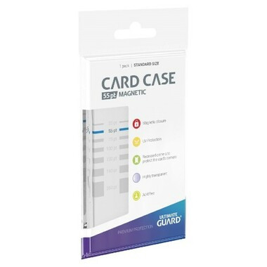 Ultimate Guard: Magnetic Card Case - Standard Size (55PT) - Game Nerdz