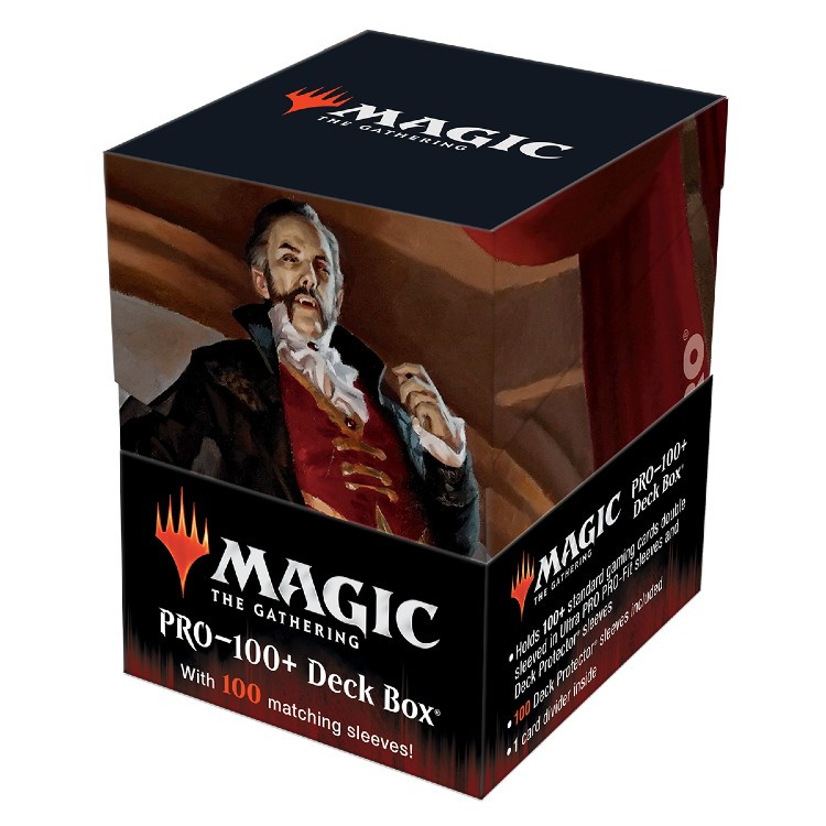 Ultra Pro: MTG - Innistrad Crimson Vow Commander - Strefan, Maurer Progenitor - Combo Sleeves (100ct) & Deck Box (PRO-100+) - Game Nerdz Ultra Pro: MTG - Innistrad Crimson Vow Commander - Strefan, Maurer Progenitor - Combo Sleeves (100ct) & Deck Box (PRO-100+) - Game Nerdz