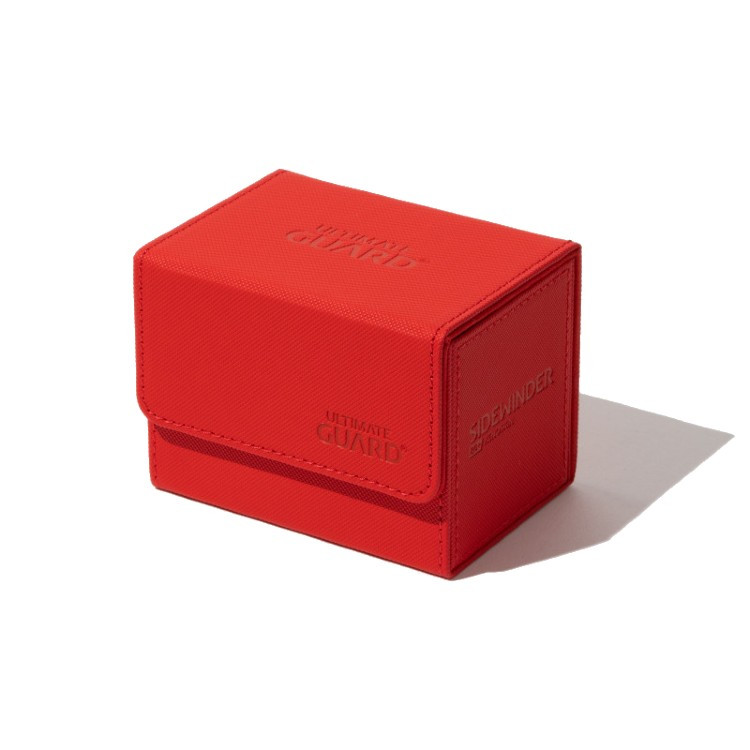 Ultimate Guard: Monocolor Red - XenoSkin Sidewinder Deck Case 80+