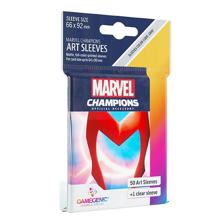 Gamegenic Sleeves: Marvel Champions - Scarlet Witch - Game Nerdz Gamegenic Sleeves: Marvel Champions - Scarlet Witch - Game Nerdz