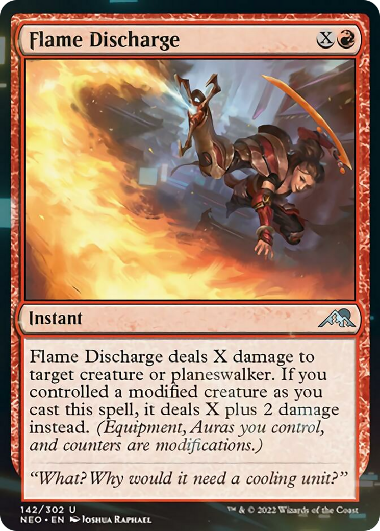 mtg neo card list Flame Discharge