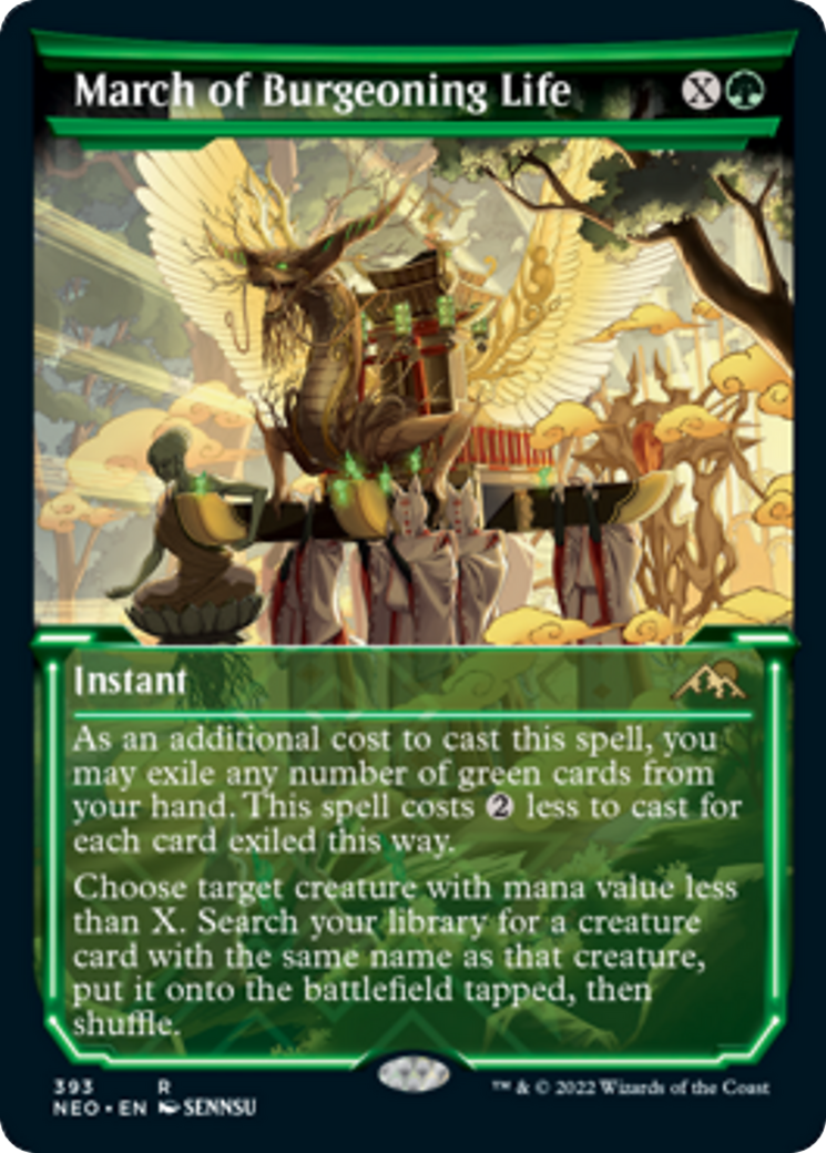 how many lands in a commander deck mtg Birthing Pod (Borderless Alternate Art) [Secret Lair Countdown Kit] main image 1
