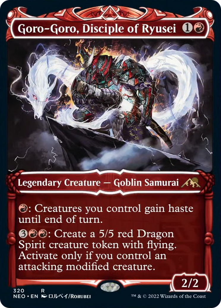 デュエルマスターズ goro Goro-Goro, Disciple of Ryusei (NEO-320) - Kamigawa: Neon Dynasty