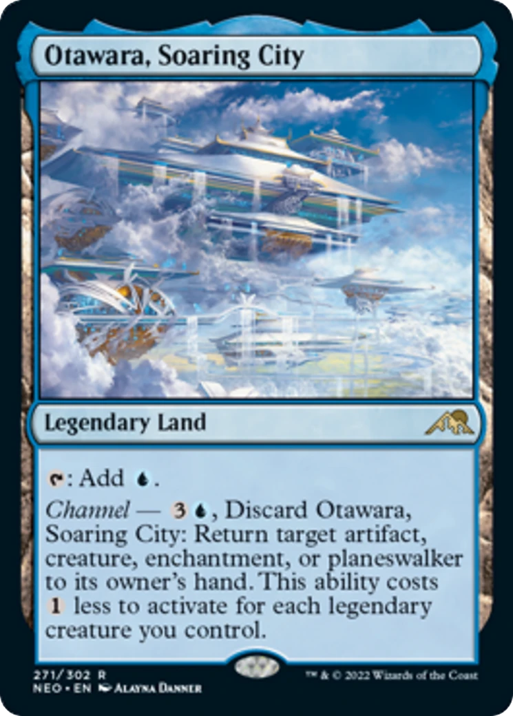 Otawara, Soaring City (NEO-271) - Kamigawa: Neon Dynasty - Game Nerdz