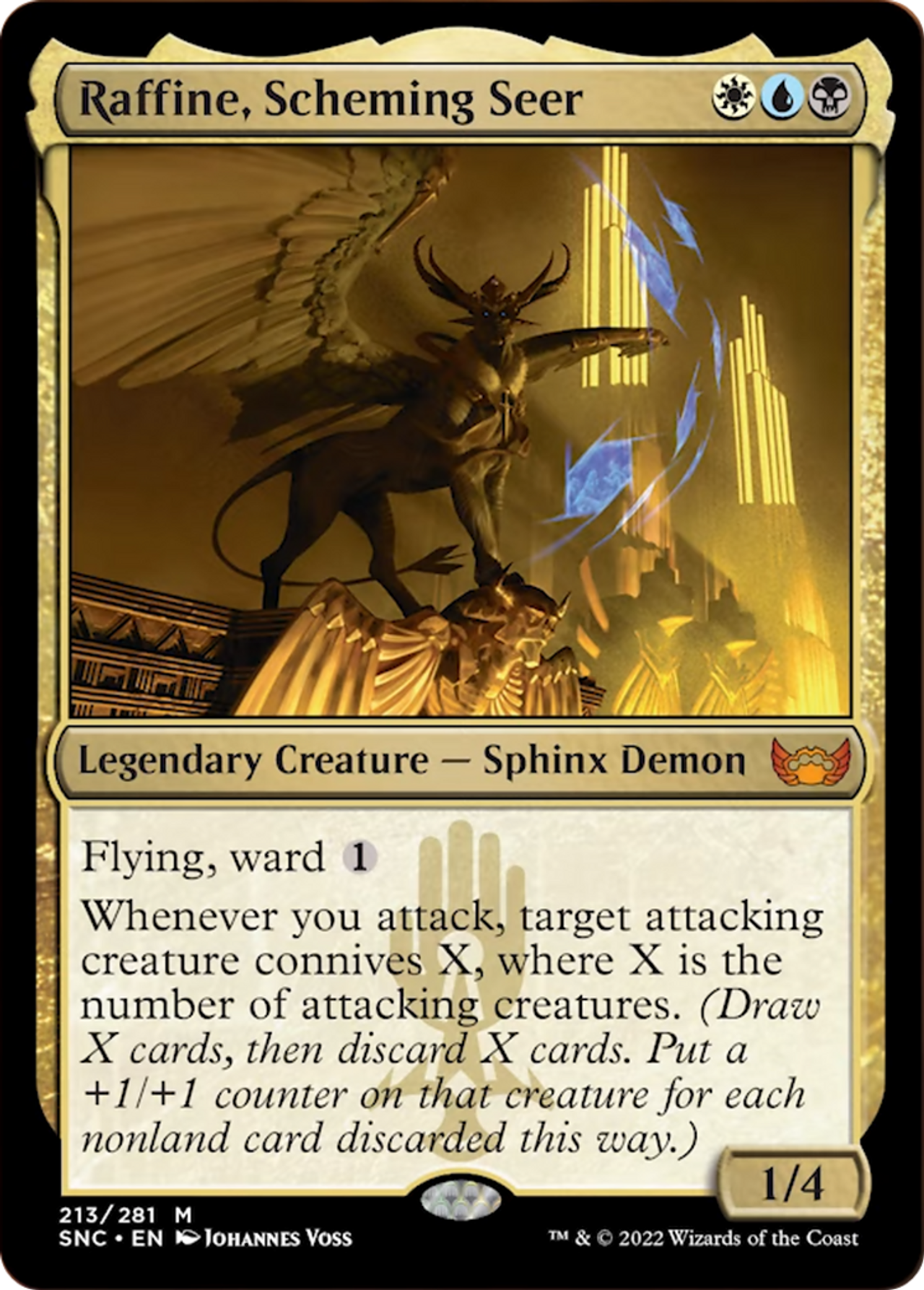 Raffine, Scheming Seer (SNC-213) - Streets of New Capenna