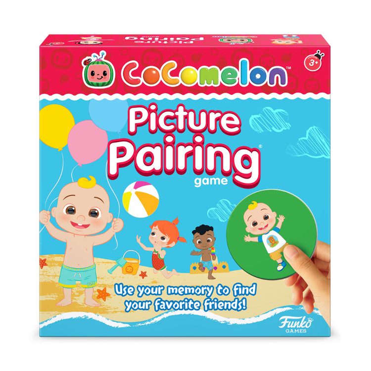 Gioco Di Abbinamento CoComelon Picture Pairing: Gioco Da Tavolo Educativo Per Bambini, Con Supervisione Adulto, Divertente E Resistente