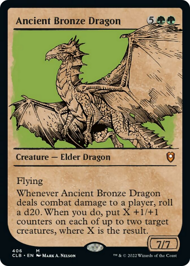 Ancient Bronze Dragon (CLB-406) - Commander Legends: Battle for